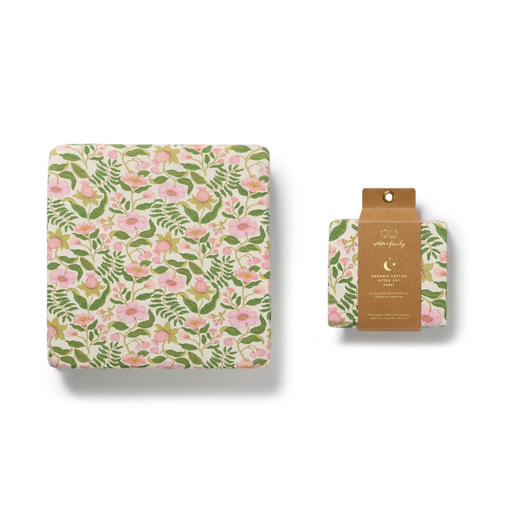 Ma Fleur Organic Cot Sheet