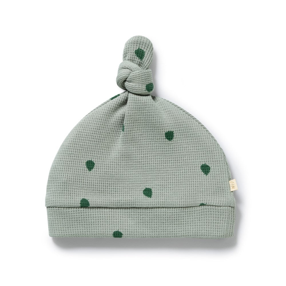 Tumbletwig Organic Waffle Knot Hat