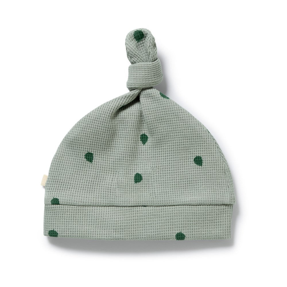 Tumbletwig Organic Waffle Knot Hat