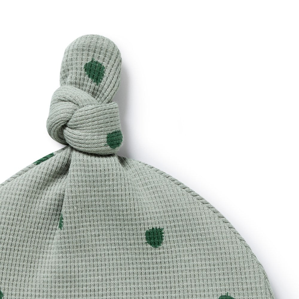 Tumbletwig Organic Waffle Knot Hat