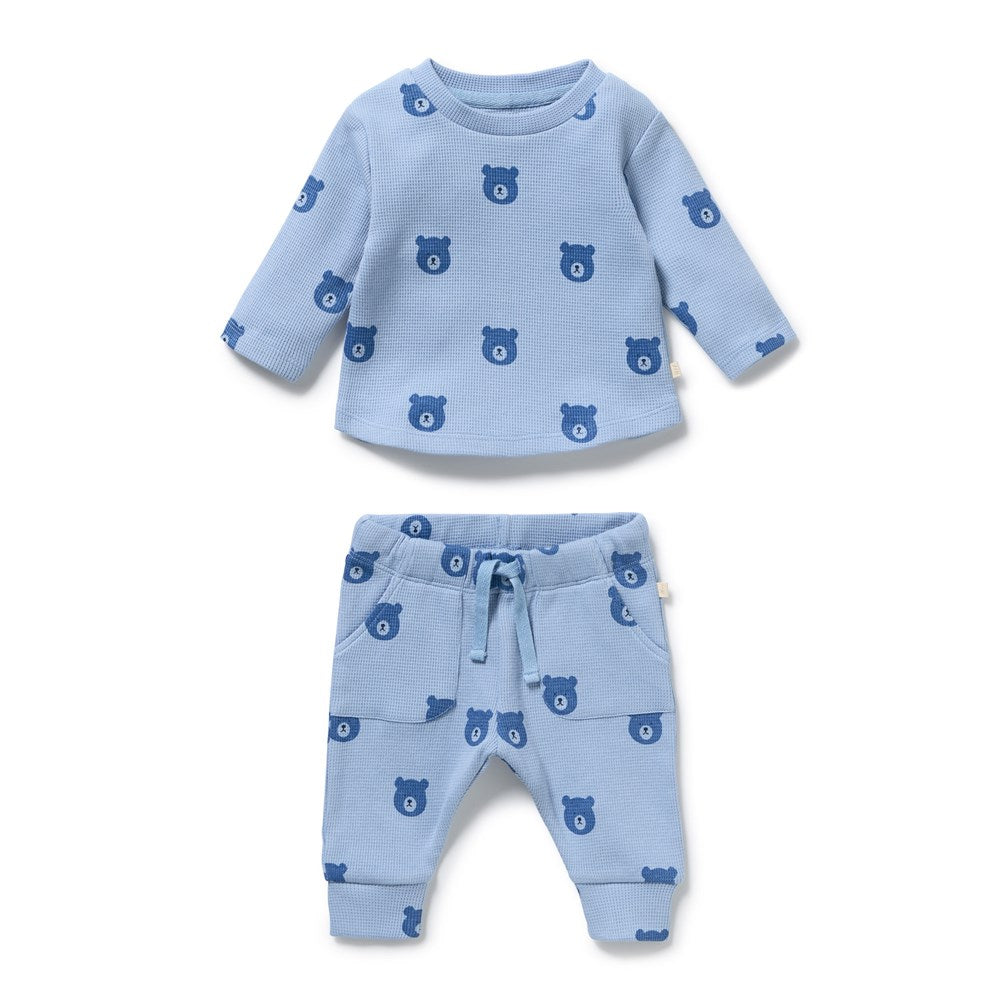 Bear Hugs Organic Waffle Set