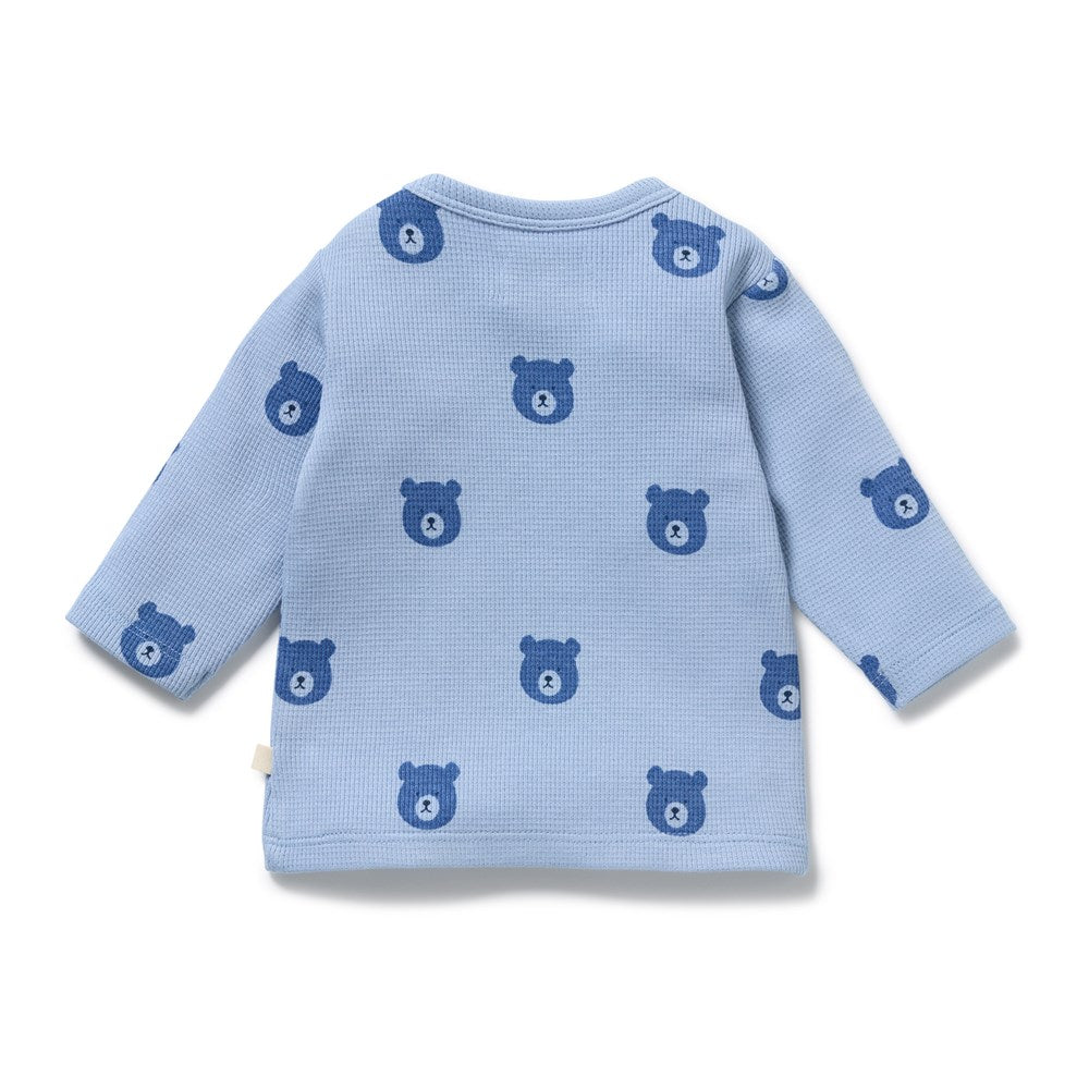 Bear Hugs Organic Waffle Top