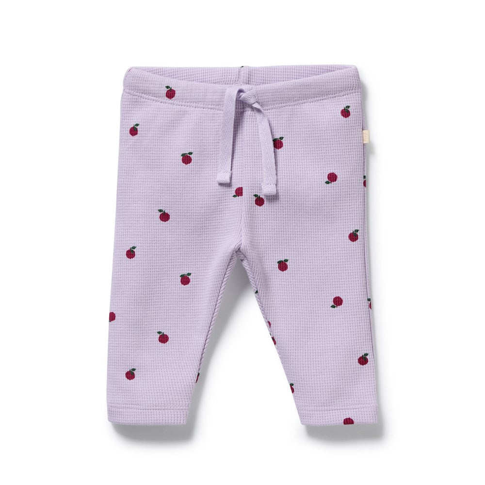 Berry Plums Organic Waffle Legging