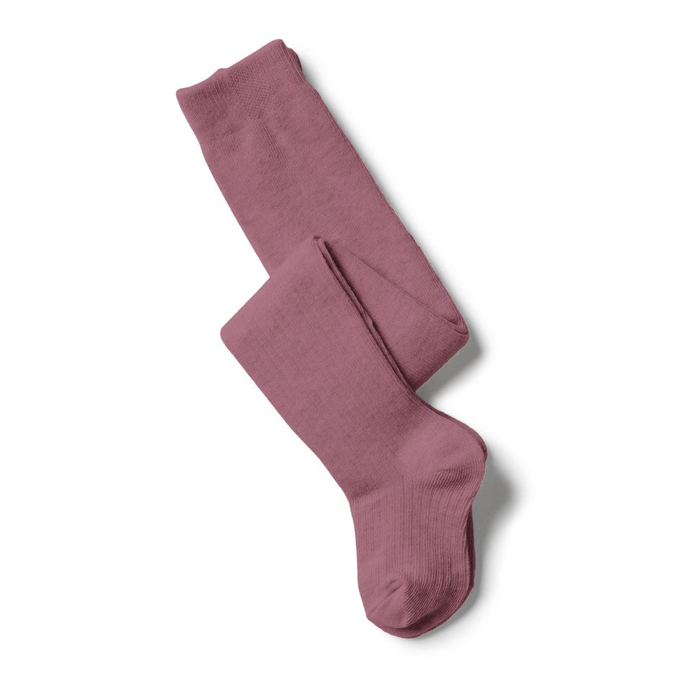 Plum Organic Ribbed Tights