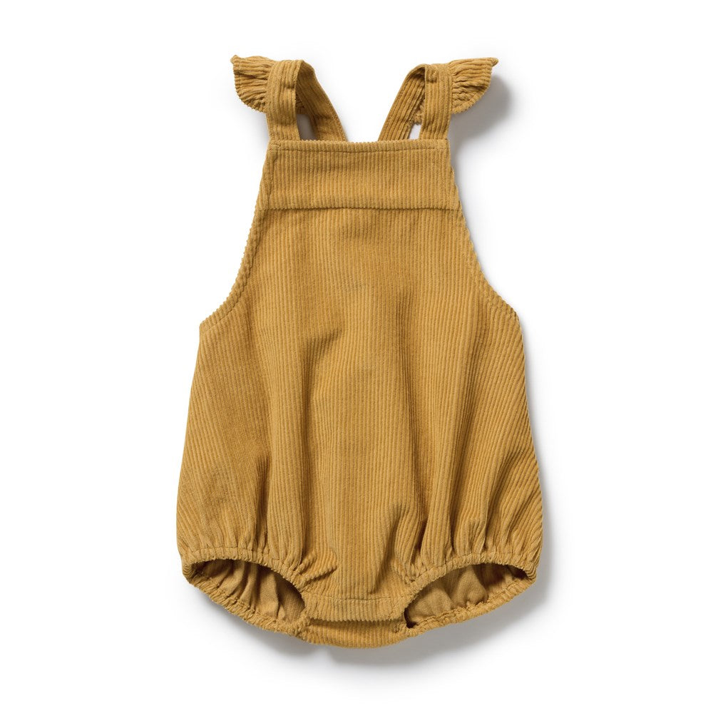 Amber Glow Organic Cord Bodysuit