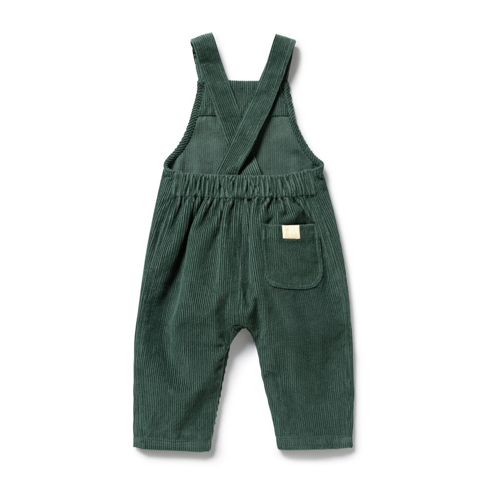Moss Green Organic Cord Overall