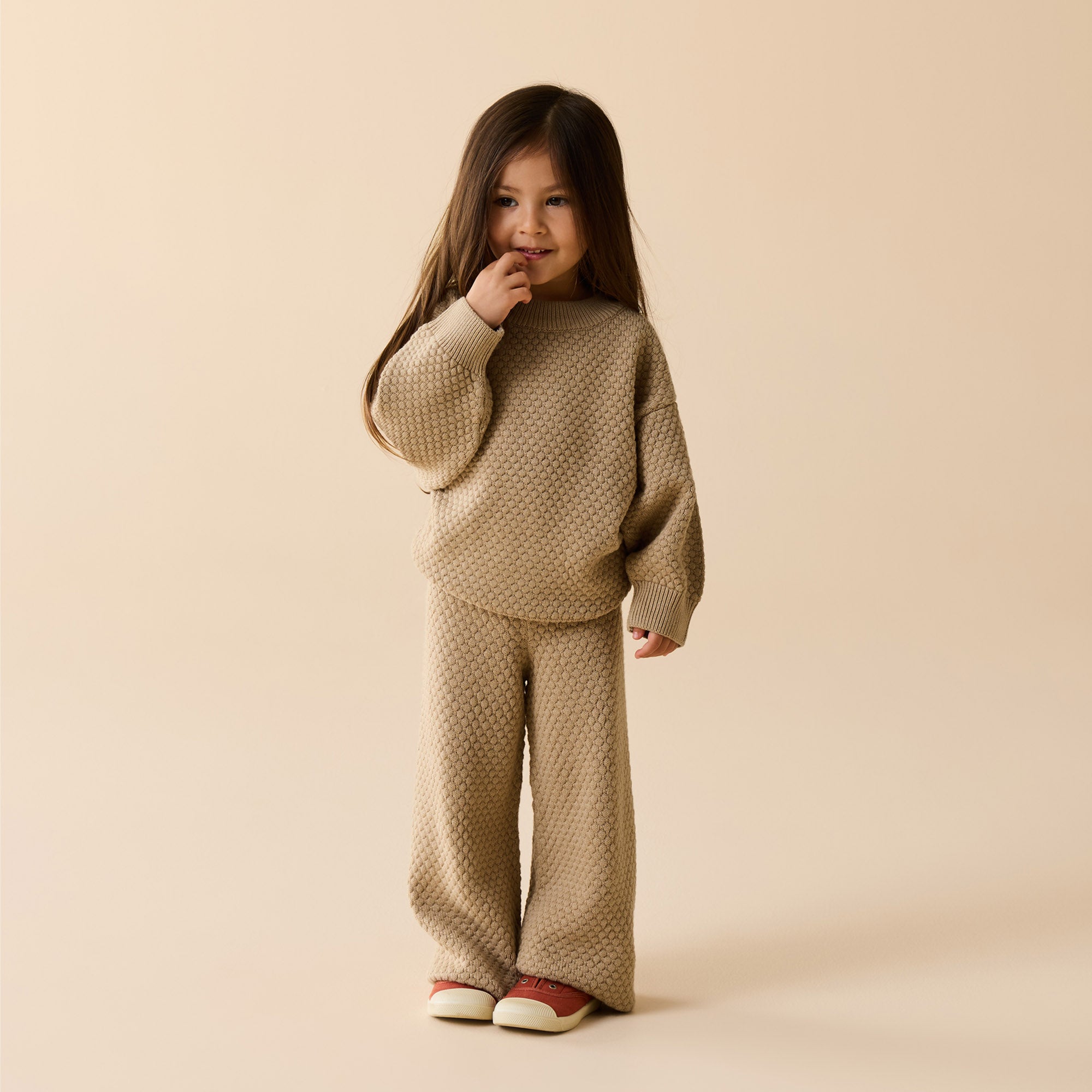 Oat Organic Knitted Bubble Jumper