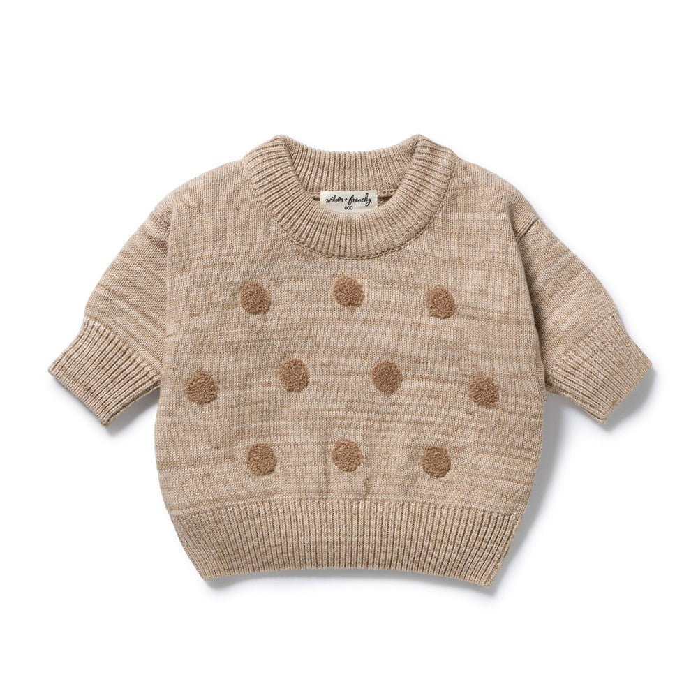 Sandstone Organic Knitted Bauble Jumper