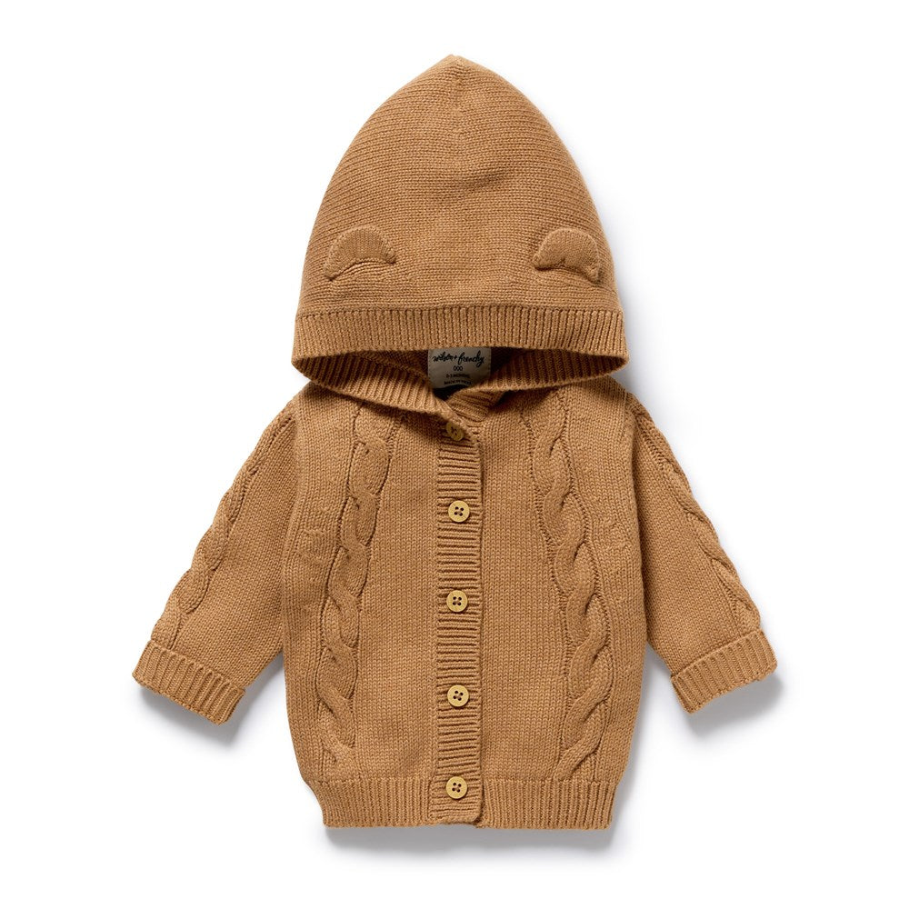 Autumn Organic Knitted Cable Jacket