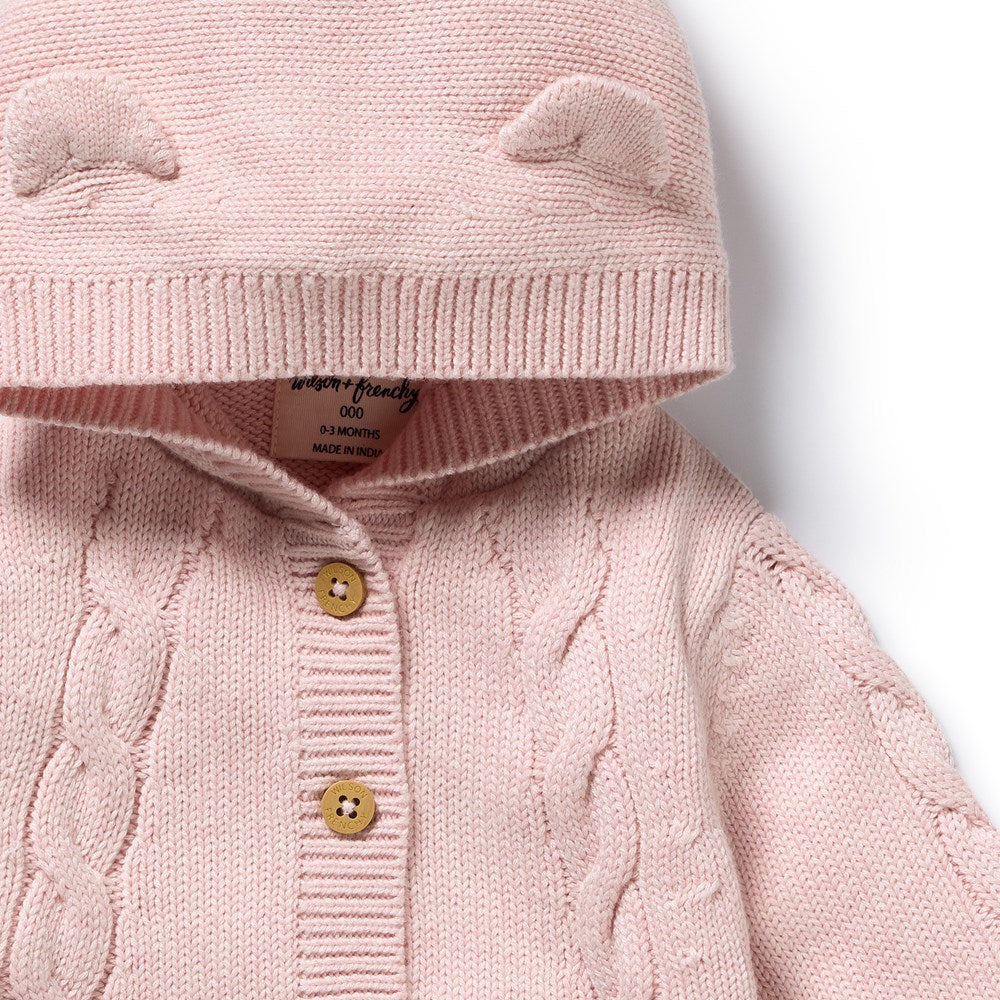 Marshmallow Organic Knitted Cable Jacket