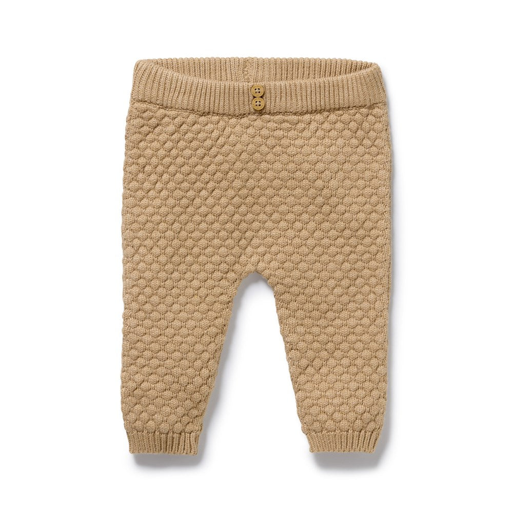 Oat Organic Knitted Bubble Legging