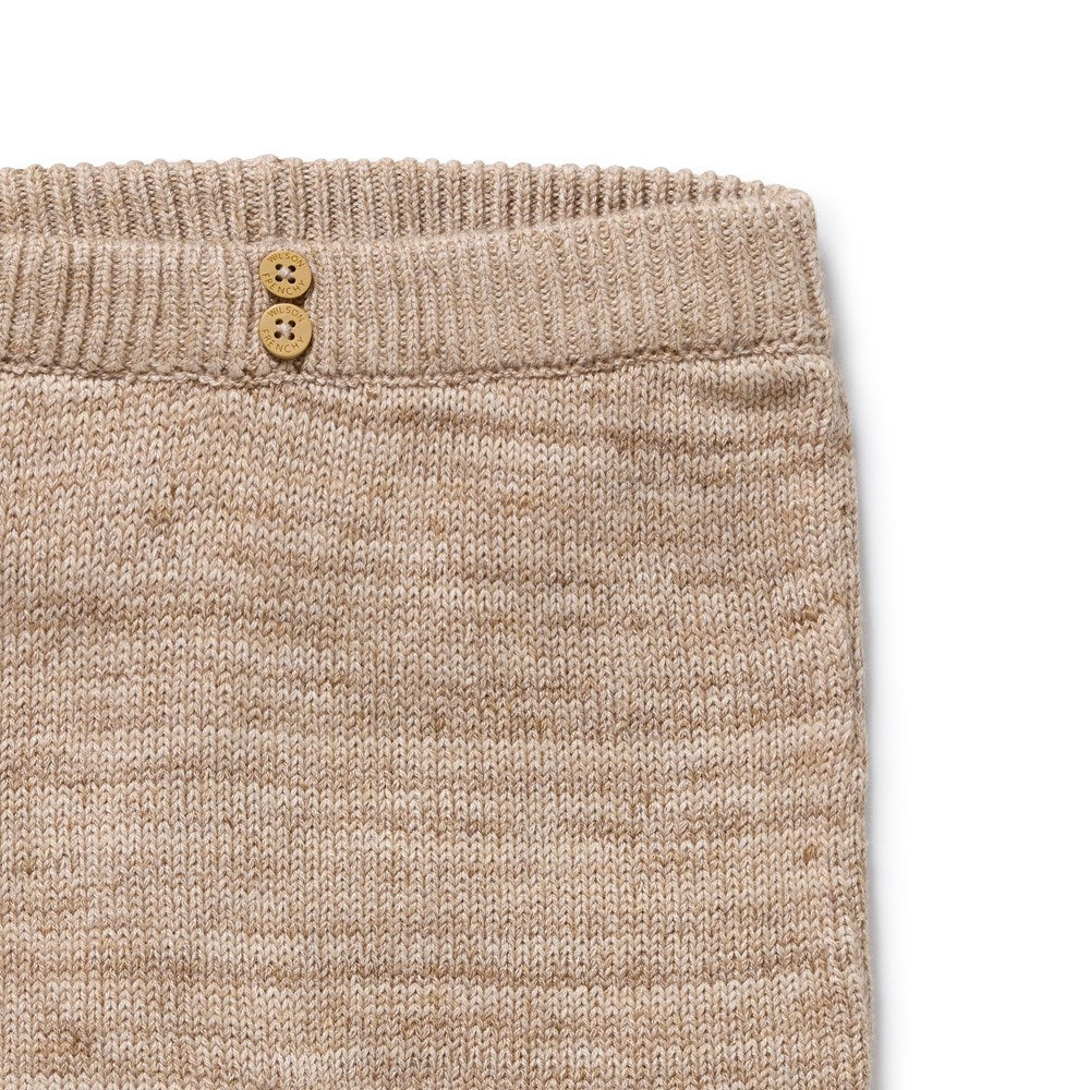 Sandstone Organic Knitted Legging