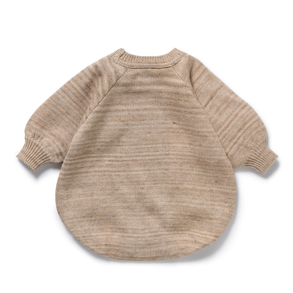 Sandstone Organic Knitted Bodysuit