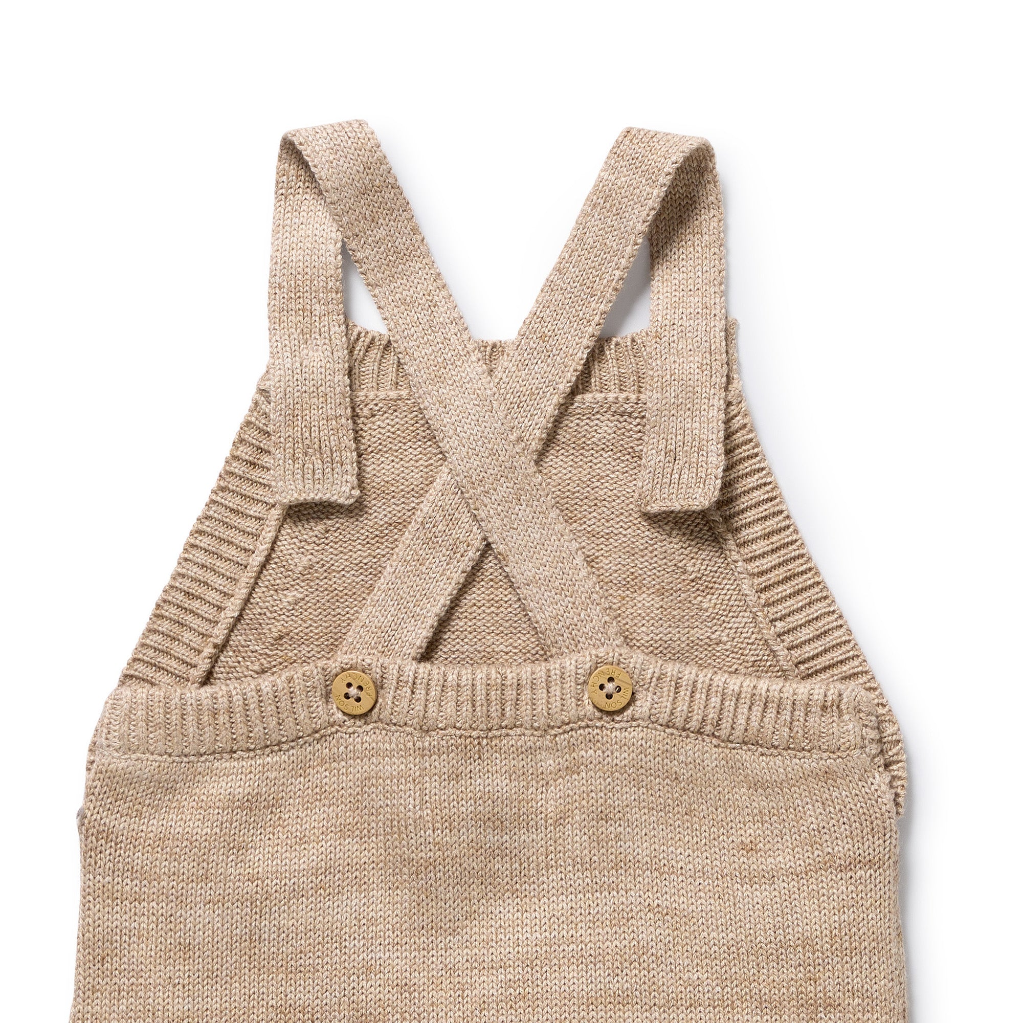 Sandstone Organic Knitted Overall
