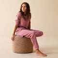 Plum Organic Youth Waffle Henley Pyjamas