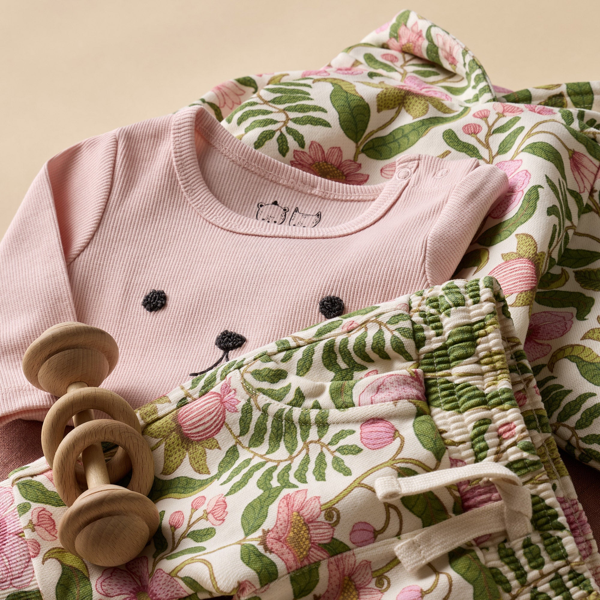 Strawberry Cream Organic Rib Top