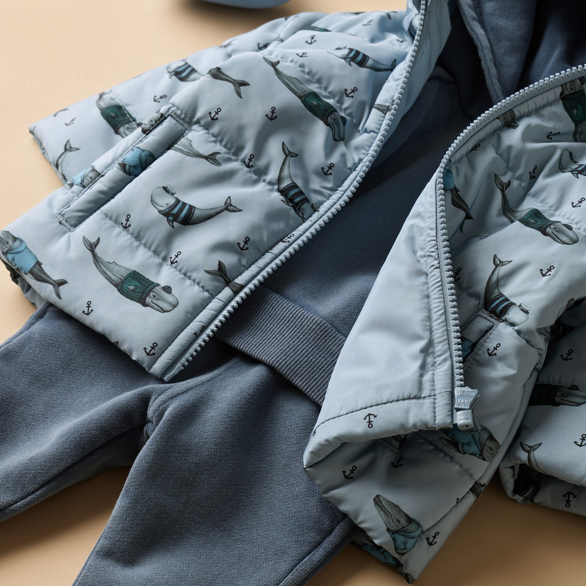 Woolly Whales Puffer Jacket