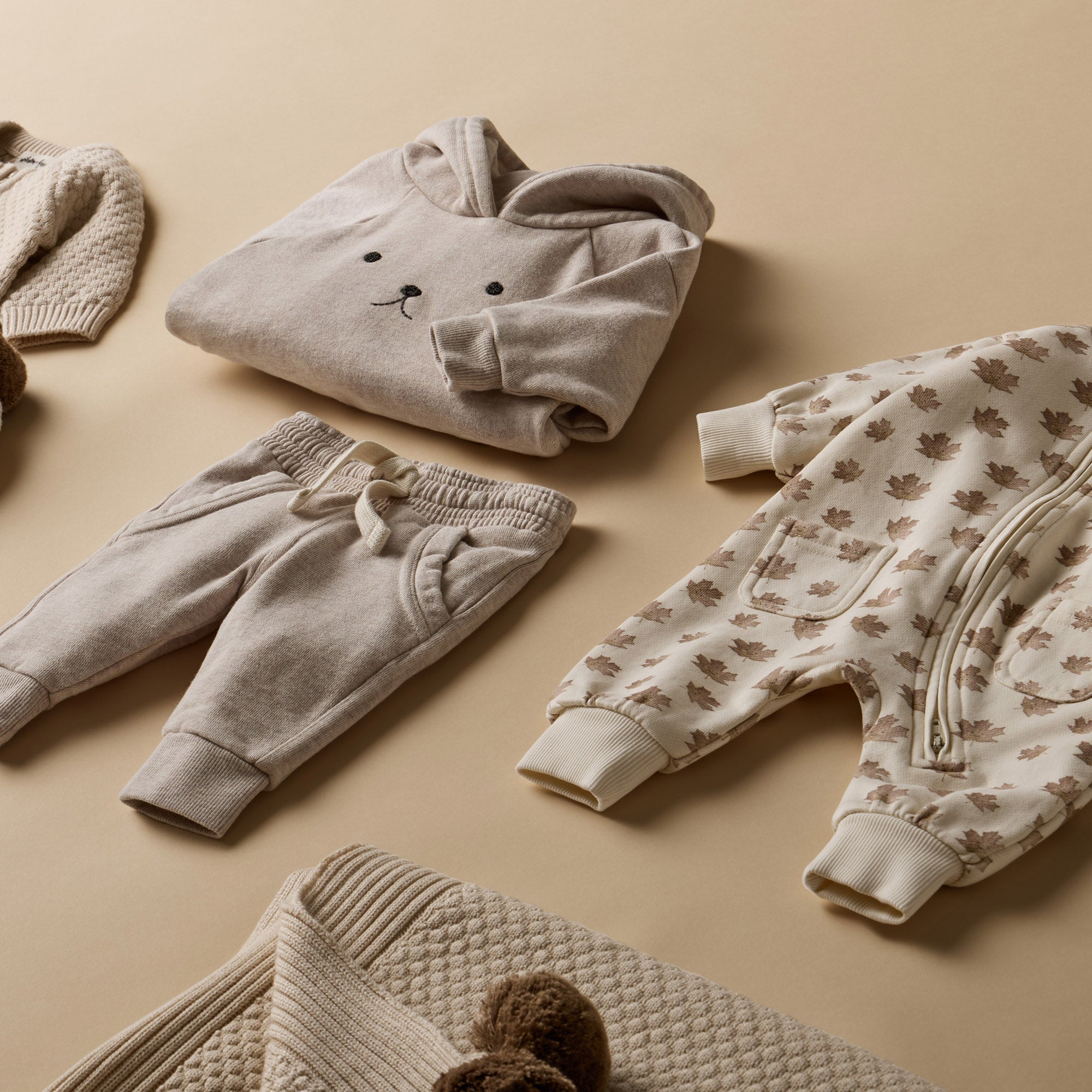 Oatmeal Organic Terry Sweat Pant