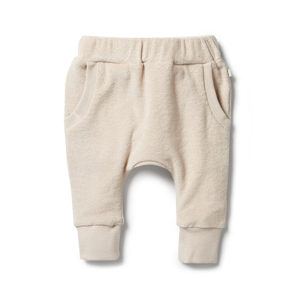 Organic Terry Slouch Pant