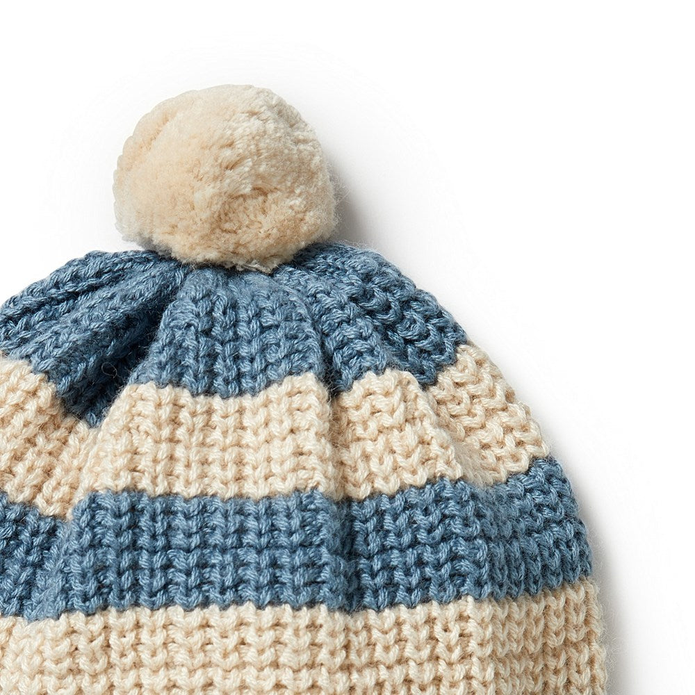 Knitted Stripe Hat