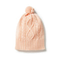 Knitted Mini Cable Hat