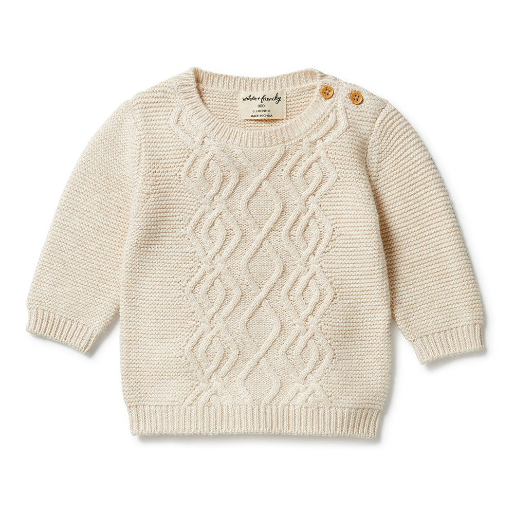 Knitted Cable Jumper
