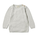 Knitted Mini Cable Jumper