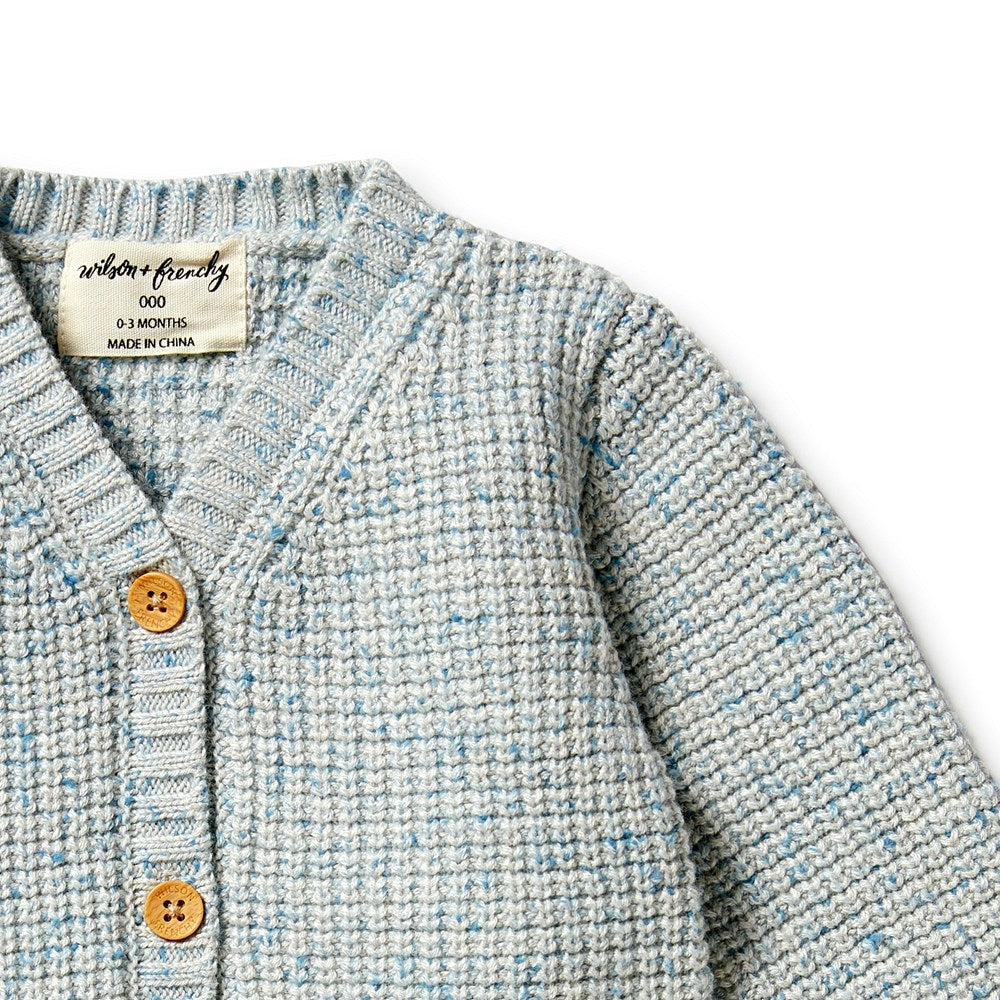 Knitted Button Cardigan