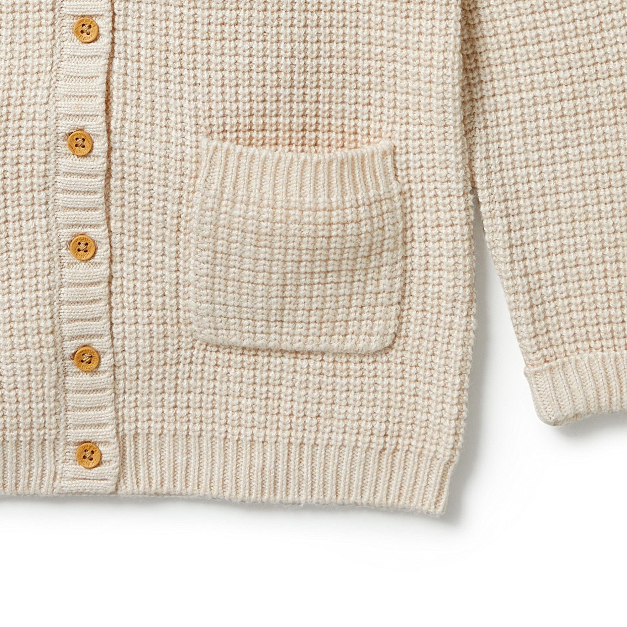Knitted Button Jacket