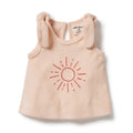 Sunshine Organic Terry Tie Singlet