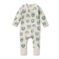 Hello Jungle Organic Zipsuit with Feet