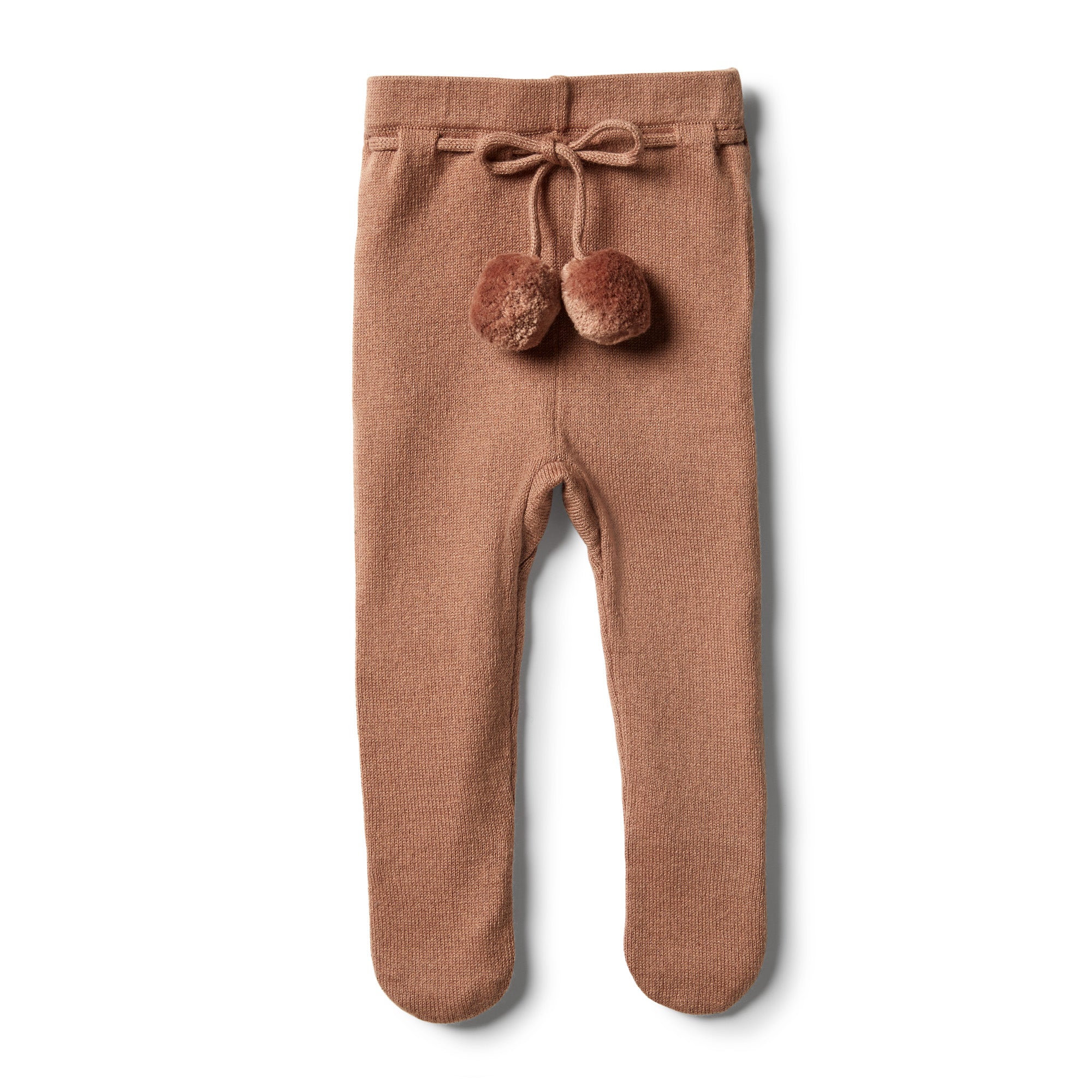 Nutmeg Knitted Legging with Feet - Wilson and Frenchy