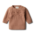 Nutmeg Knitted Jacquard Jumper