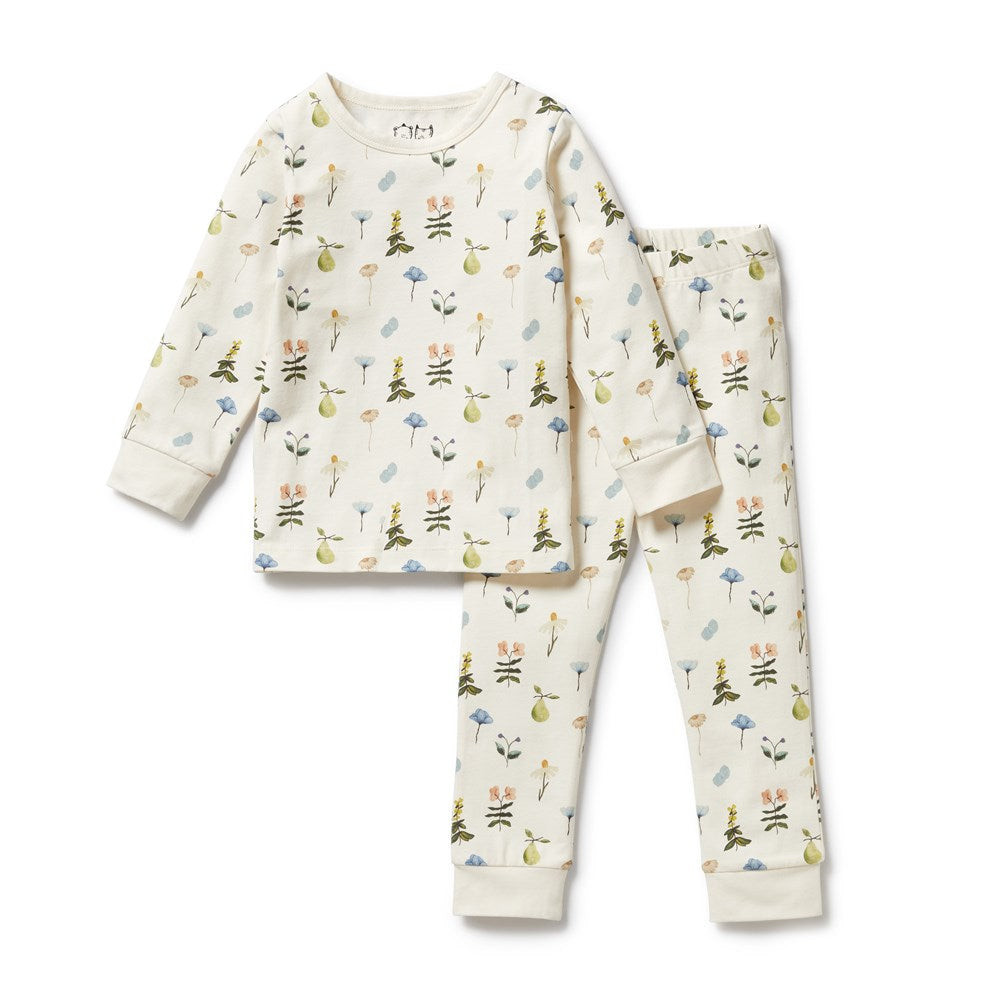 Petit Garden Organic Long Sleeve Pyjamas