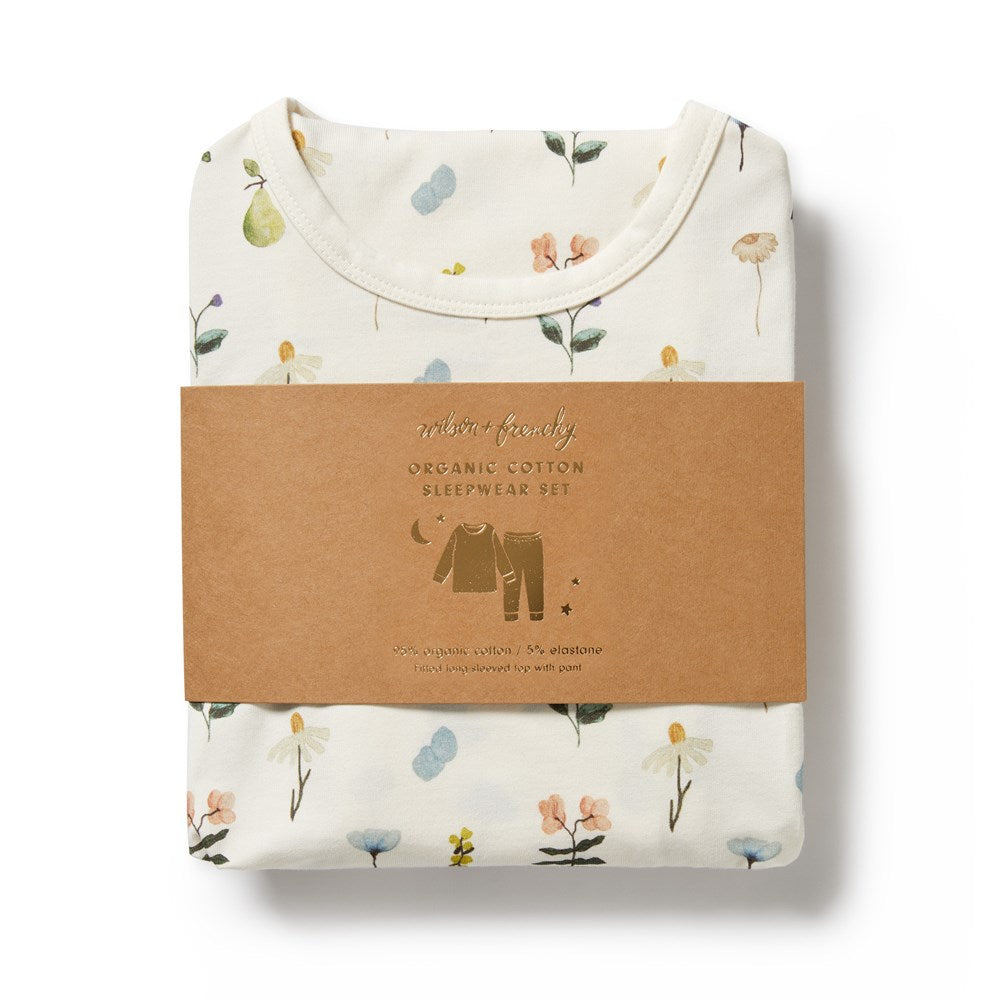 Petit Garden Organic Long Sleeve Pyjamas