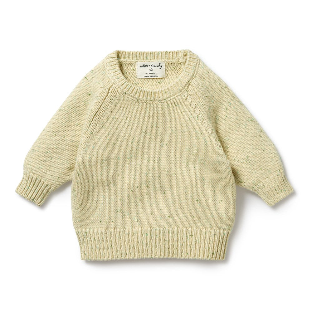 Cactus Fleck Knitted Jumper