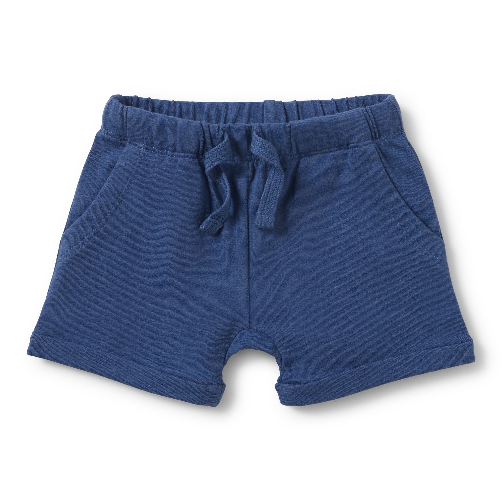 TRUE NAVY SLOUCH POCKET SHORTS - Wilson and Frenchy